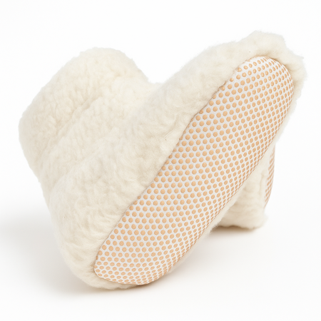 Bottillons en laine de mouton