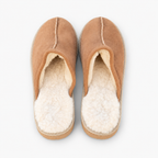 Chaussons homme en peau de mouton retournée