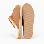 Chaussons homme en peau de mouton retournée