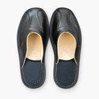 Pantoufles homme en cuir d'agneau