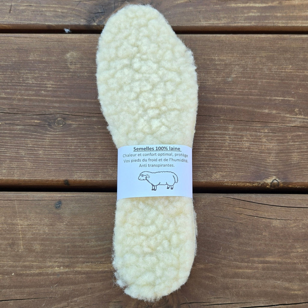 Labelpantoufle - Semelles en laine de mouton